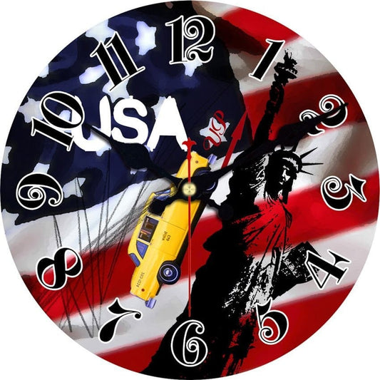 Horloge murale Liberté Vintage Temps des Horloges