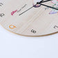horloge silencieuse licorne