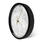 horloge design marbre