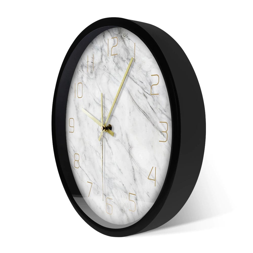 horloge design marbre