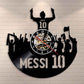 horloge vinyle messi led