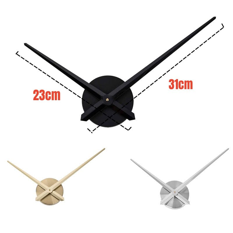 horloge sans cadre