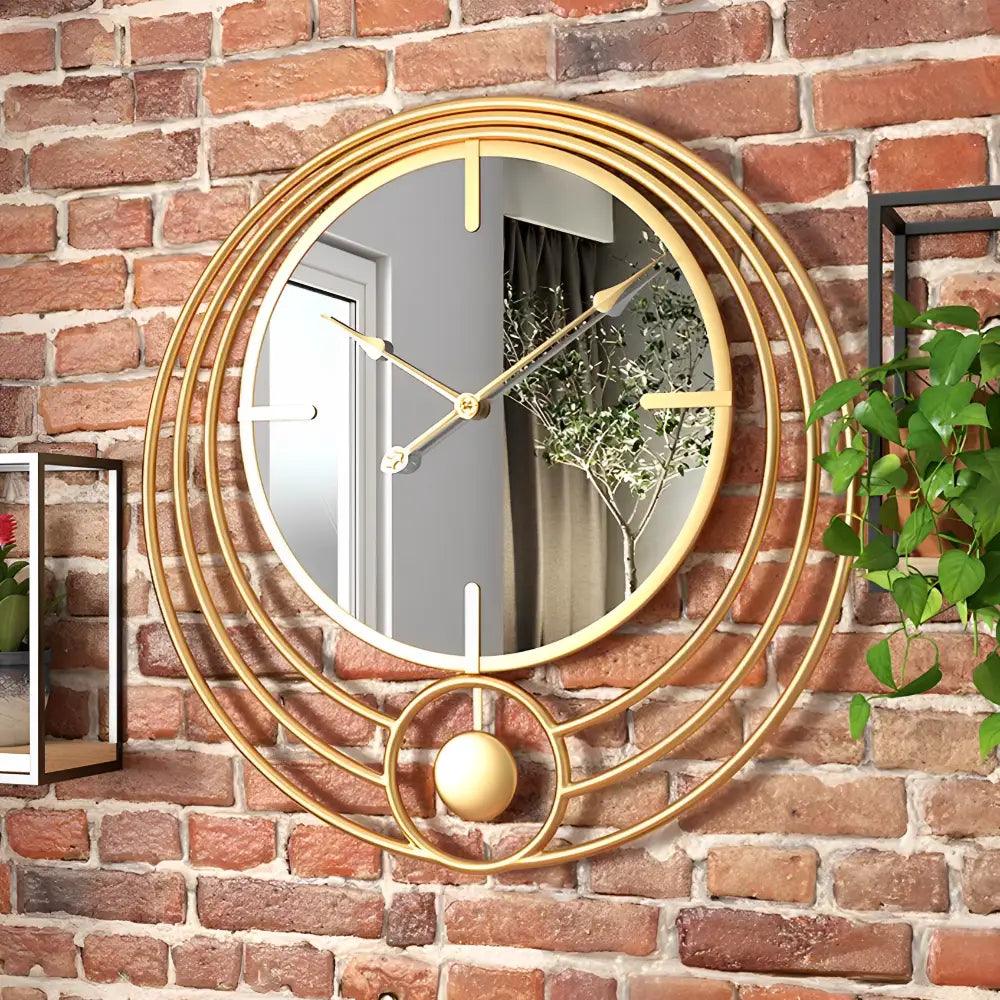 horloge miroir