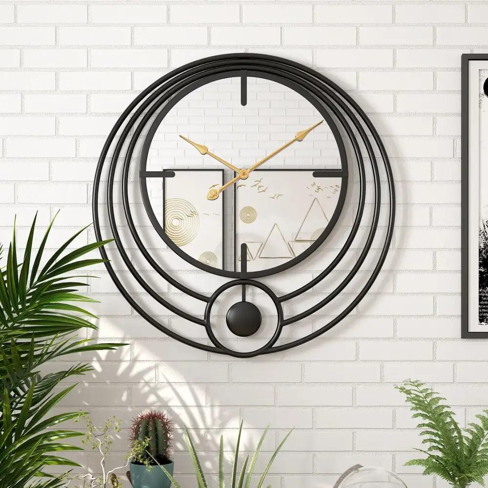 horloge miroir