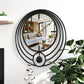 horloge miroir