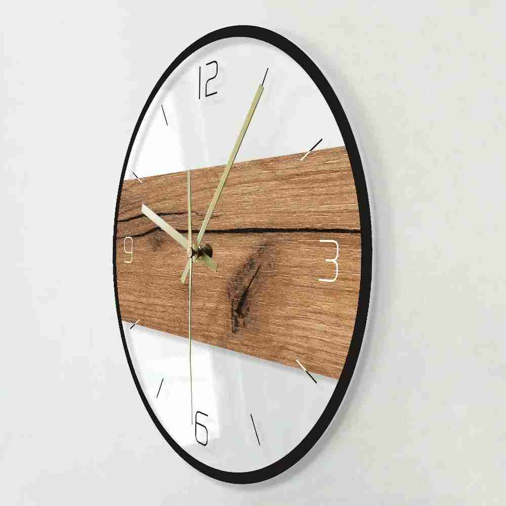 Horloge murale Modern Scandinavian Temps-des-Horloges