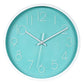 horloge moderne turquoise