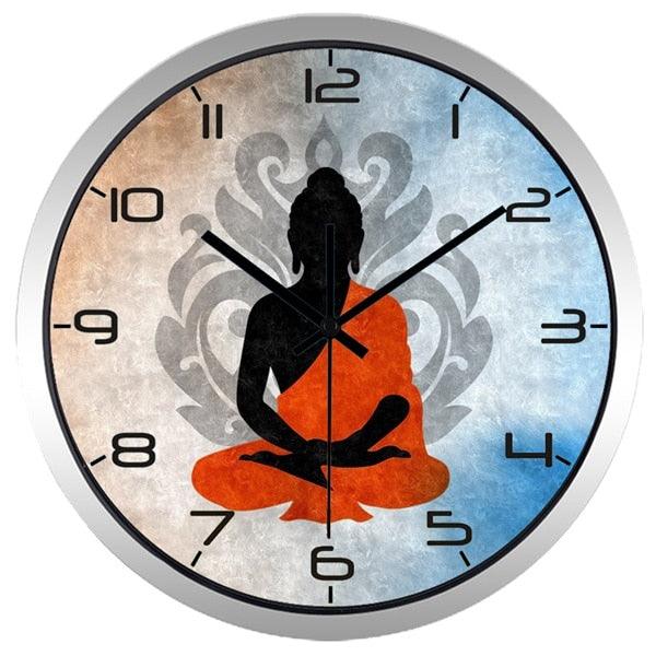 horloge moderne buddha