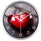 horloge moderne coeur