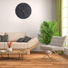 horloge scandinave noir