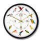 Horloge Murale Original Oiseaux Temps des Horloges