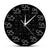 Horloge Murale Originale Chimie Temps des Horloges