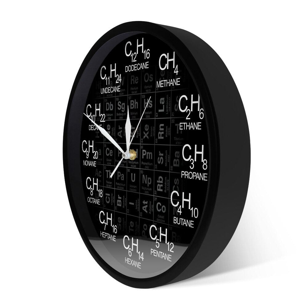 Horloge Murale Originale Chimie Temps des Horloges