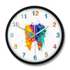 Horloge murale originale de design parisien Temps des Horloges