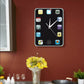 Horloge murale Originale Tablet. Temps des Horloges