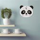 Horloge murale Panda pour enfant Temps des Horloges