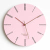 horloge scandinave pastel
