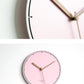 horloge scandinave rose poudre