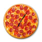 horloge pizza