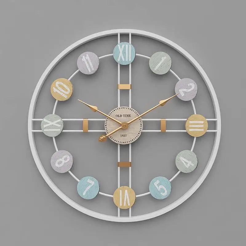 horloge design retro 3d