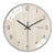 Horloge Murale Ronde Scandinave Bois Verre Temps des Horloges