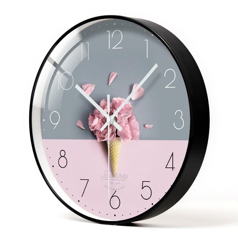 horloge design rose