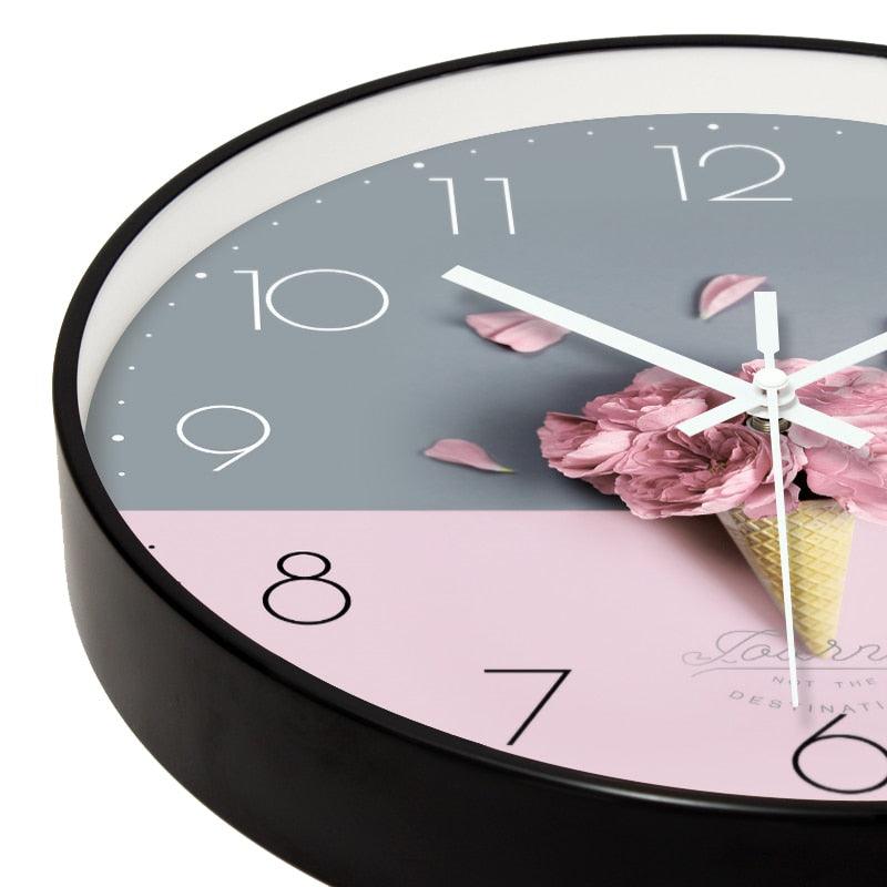 horloge design rose