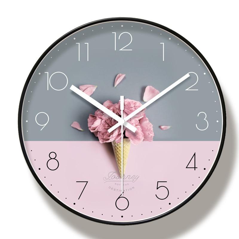 horloge design rose