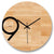 horloge bois ronde neuf