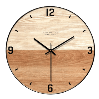 horloge salon scandinave