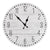Horloge murale Scandinave Blanc Bois Temps des Horloges