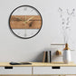 Horloge Murale Scandinave Bois et Blanc Temps des Horloges