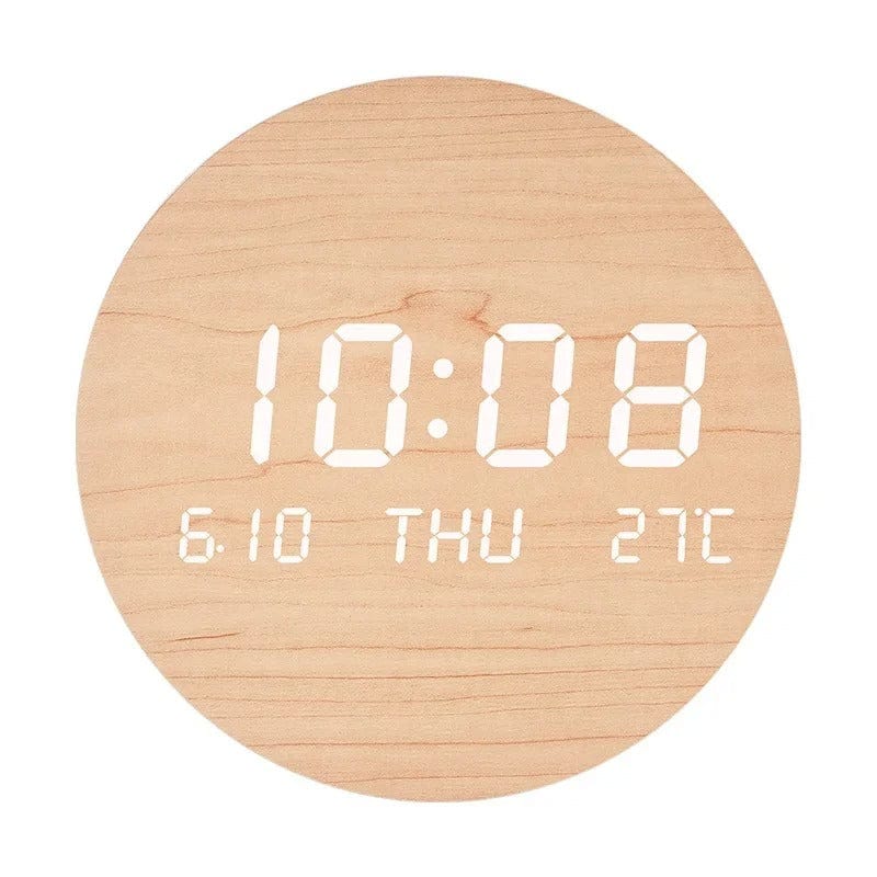 horloge numerique scandinave