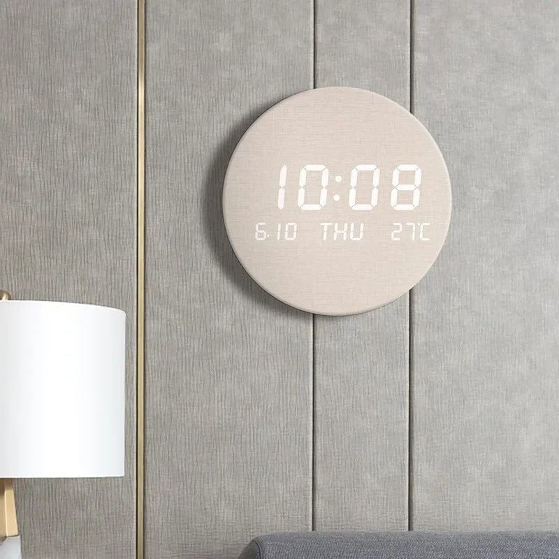 horloge numerique scandinave