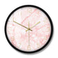 horloge design scandinave rose