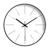 horloge scandinave ronde noir et blanc
