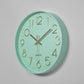 Horloge Murale Scandinave Vert Temps des Horloges