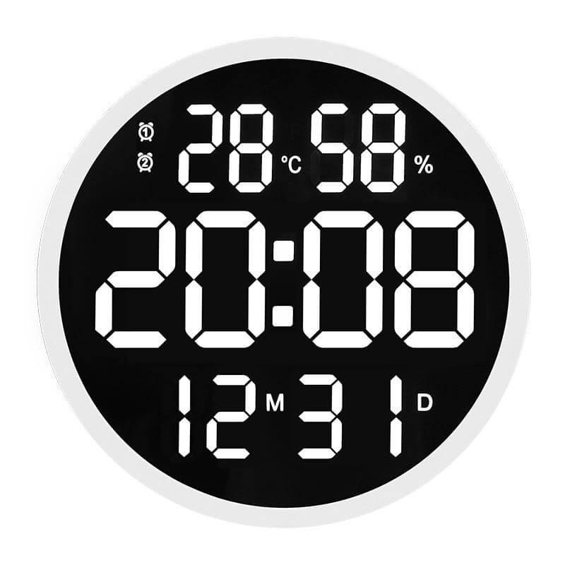 horloge scandinave digitale design