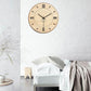 horloge scandinave chiffre romain