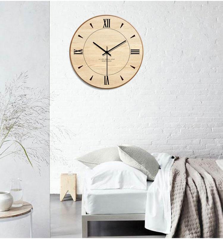 horloge scandinave chiffre romain