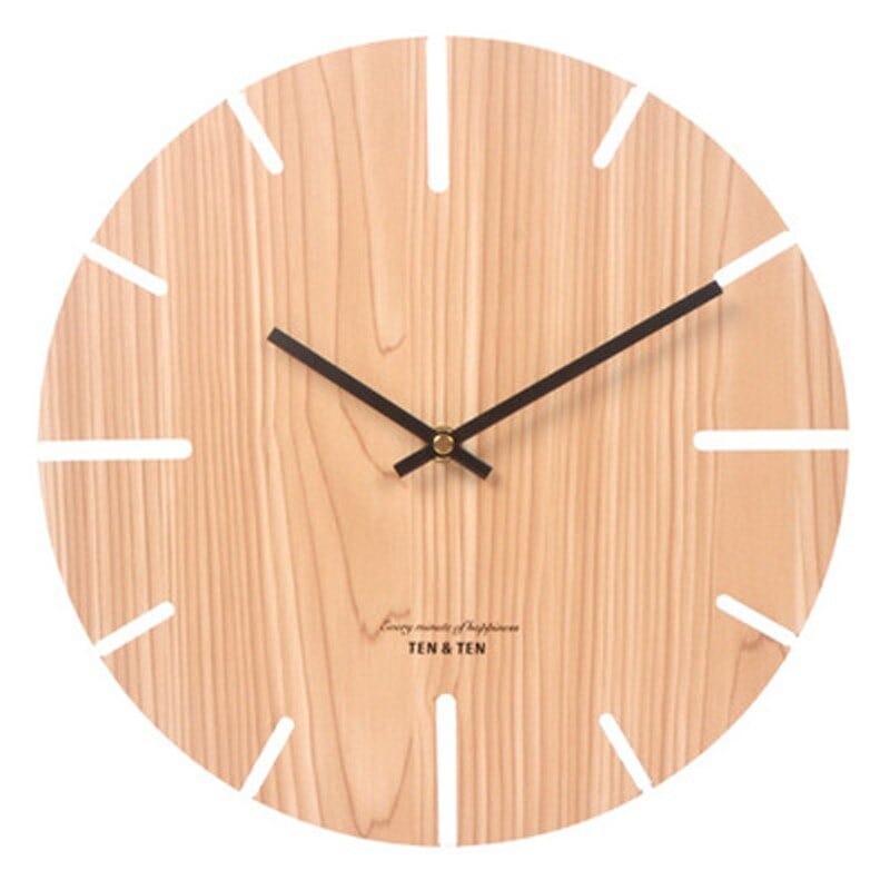 Horloge Murale Style Scandinave Classique Temps des Horloges