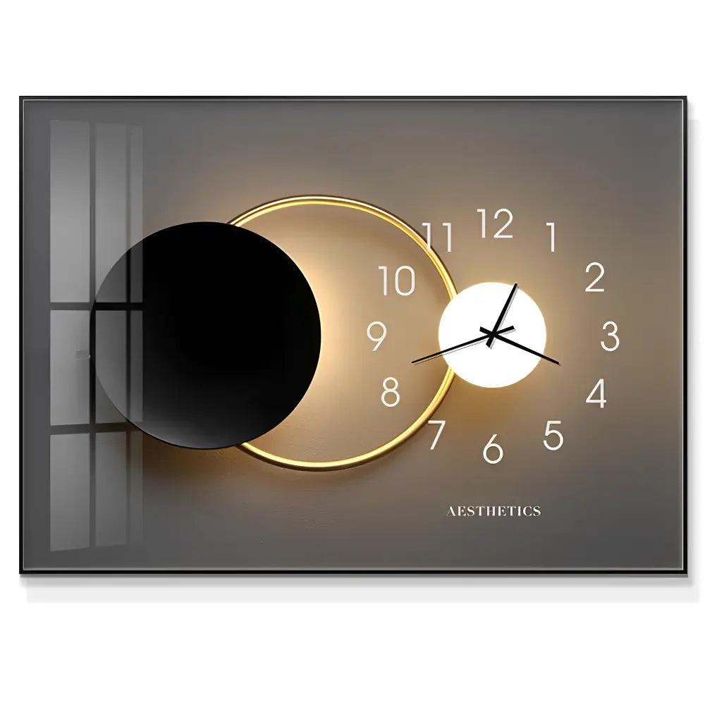 horloge tableau design