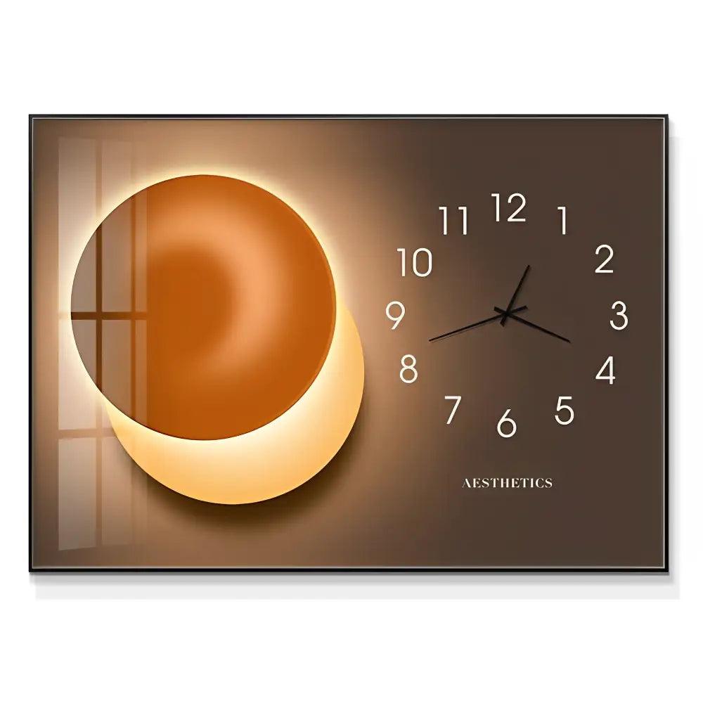 horloge tableau design