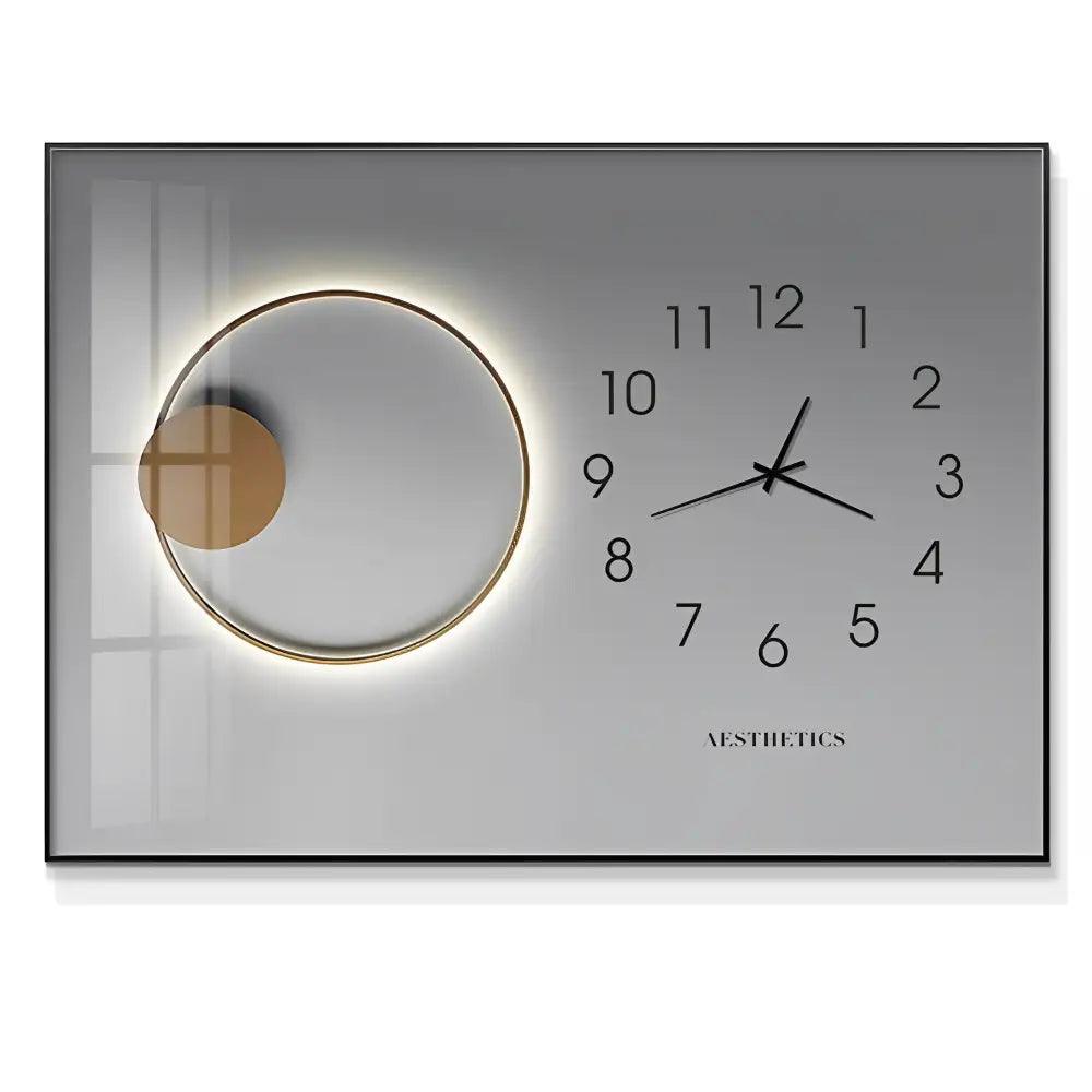 horloge tableau design