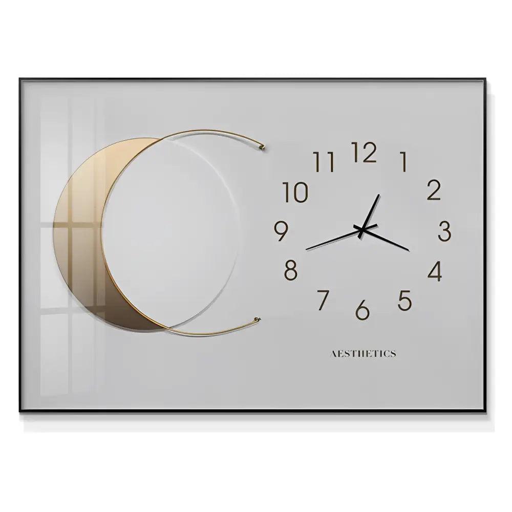 horloge tableau design