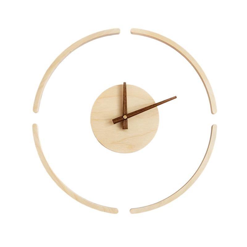 horloge scandinave transparente