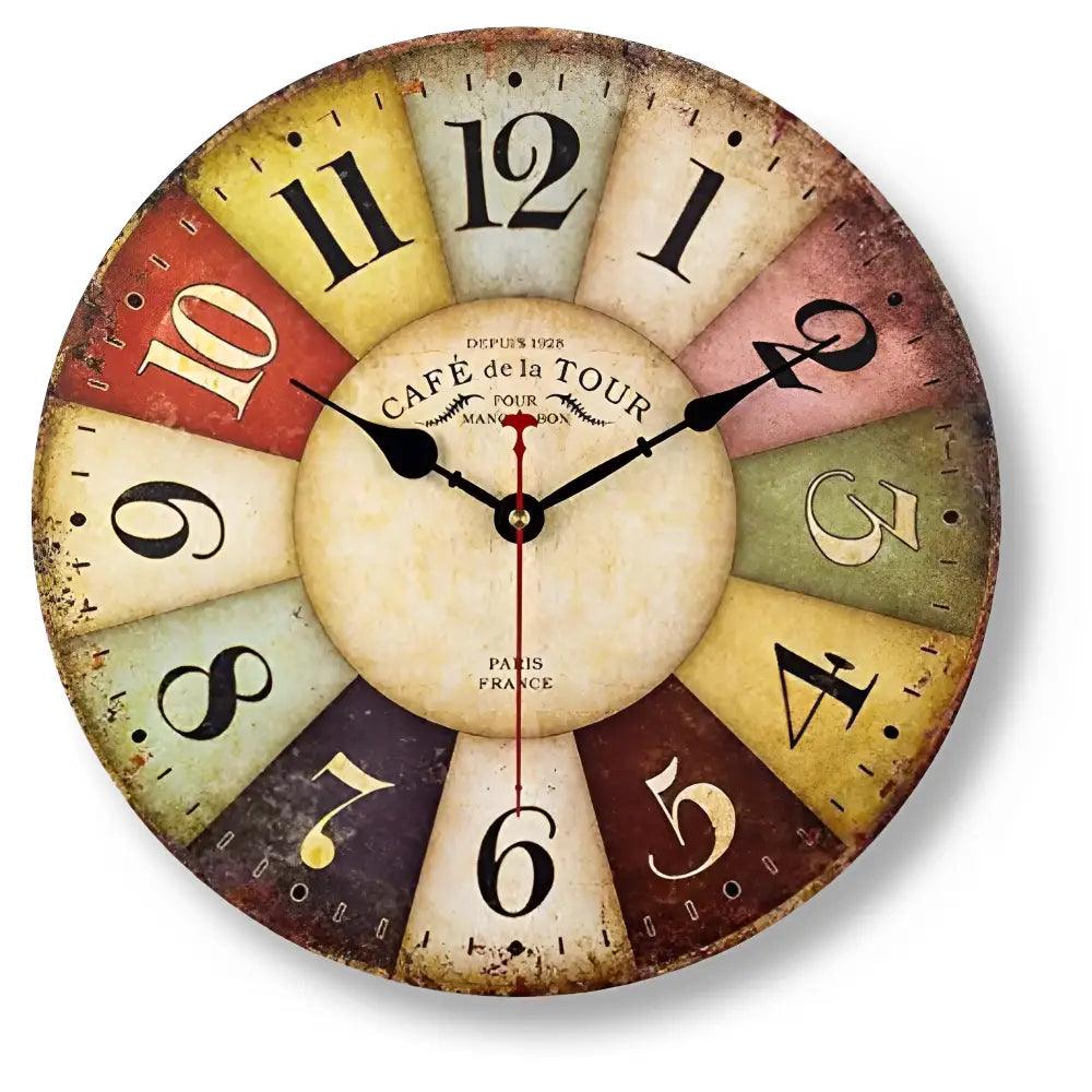 horloge vintage 30 cm