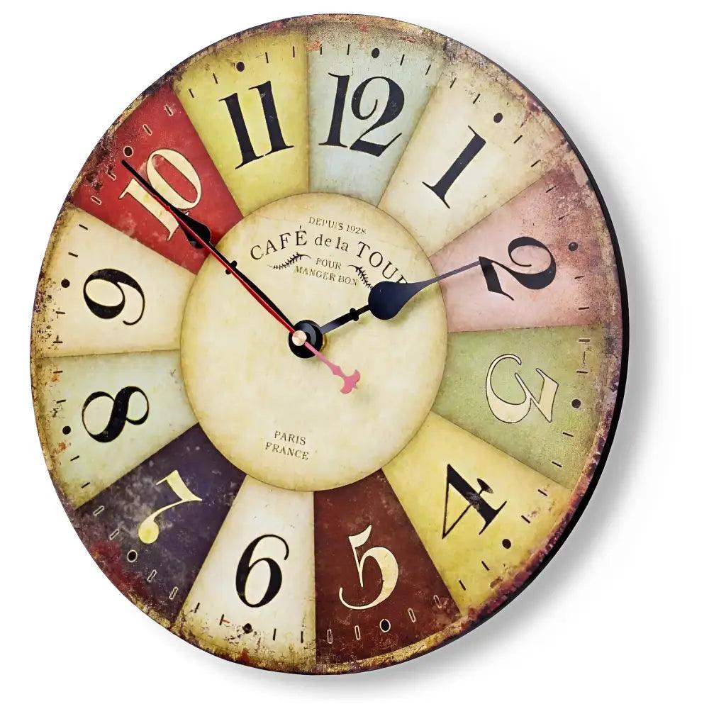 horloge vintage 30 cm