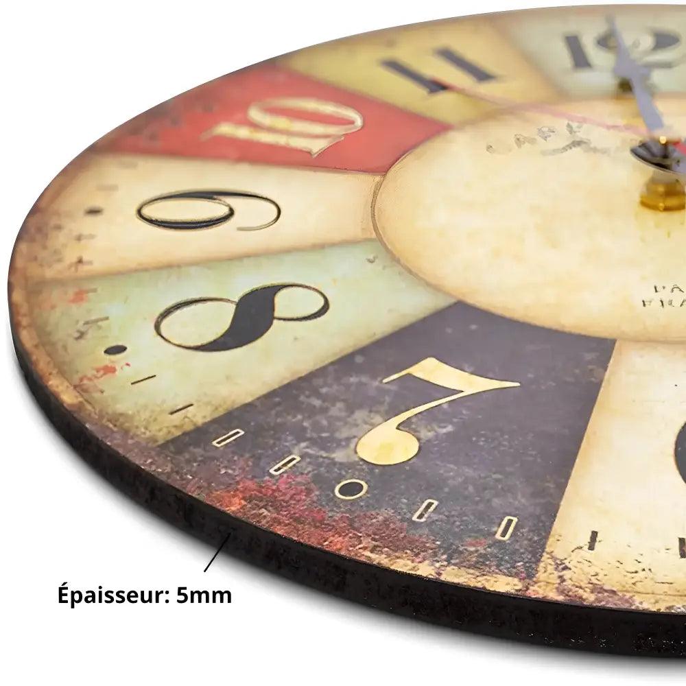 horloge vintage 30 cm