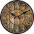 Horloge murale Vintage Bois Marron Temps des Horloges